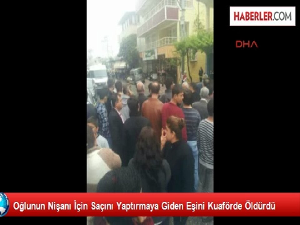 Kuafördeki Eşinin Kulağına Fısıldadı, Sonra Kafasına Sıktı