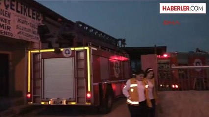 Yapı Malzemesi Mağazasında Yangın