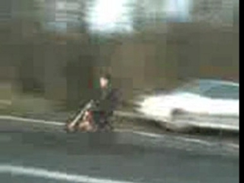 poket bike a cormeilles 95 sur la route