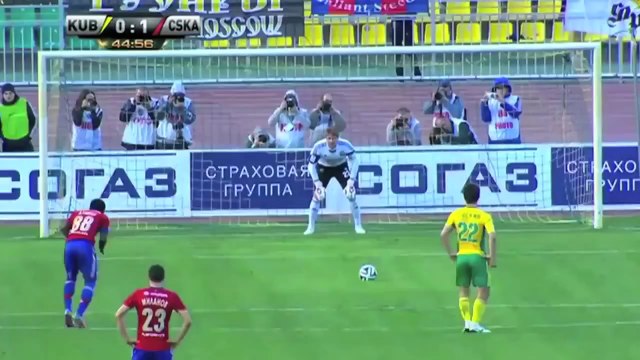 Kuban Krasnodar vs. CSKA Moskva 0-4 | 20-04-2014