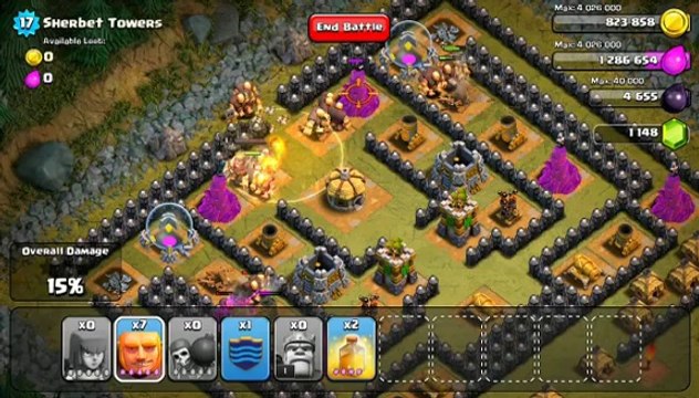 PlayerUp.com - Buy Sell Accounts - Clash of Clans Level 50 - Sherbet Towers (No PEKKA)(2)