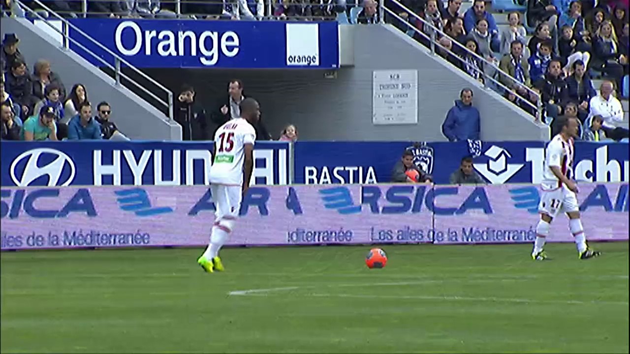But Aboubacar CAMARA (4ème) - SC Bastia - AC Ajaccio - (2-1) - 20/04/14 - (SCB-ACA)
