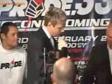 press conference Silva-Henderson II