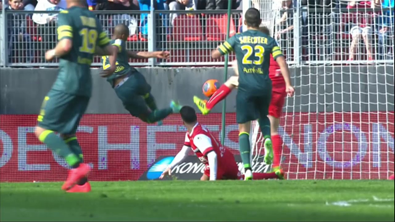 But Johan AUDEL (25ème) - Valenciennes FC - FC Nantes - (2-6) - 20/04/14 - (VAFC-FCN)