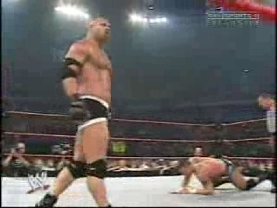 wwe-Goldberg vs randy orton