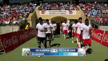 Almería 2 Celta de Vigo 4