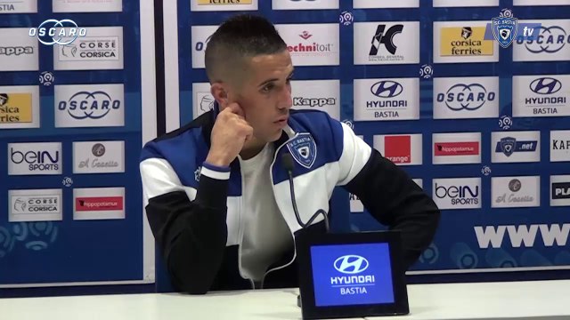 L1 / 2013-14 : Bastia 2-1 Ajaccio : Réaction de F. Raspentino