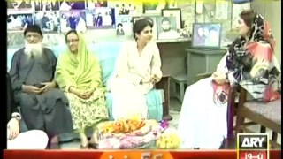 The Morning Show With Sanam Baloch - 21th April 2014 - Abdul Sittar Edhi Special
