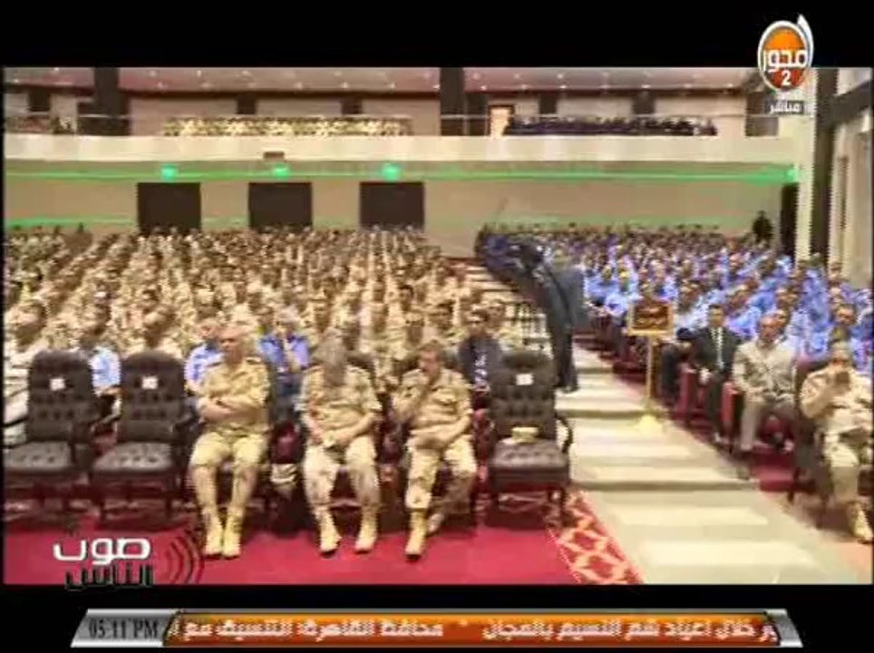 #صوت الناس- الفريق أول صدقي صبحي وزير الدفاع يتفقد قوات الصاعقة البحرية