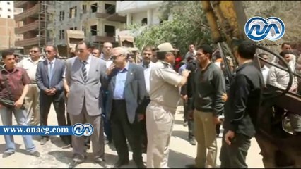 محافظ المنوفية : تحويل أرض فضاء لمجمع مواقف لحل الأزمة المرورية