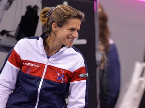 Amélie Mauresmo : 'Emue par cette victoire'