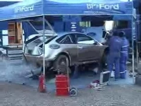 ESSAIS C4 WRC FOCUS WRC MONTE CARLO 2007