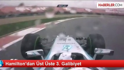 Hamilton'dan Üst Üste 3. Galibiyet