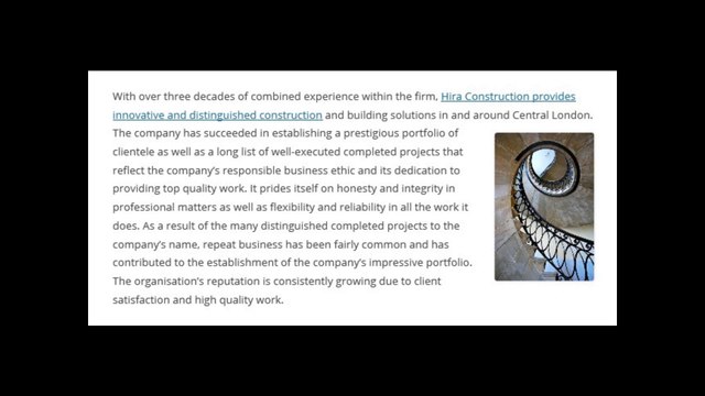 Hira Construction | Innovative and Distinguished Construction Solutions