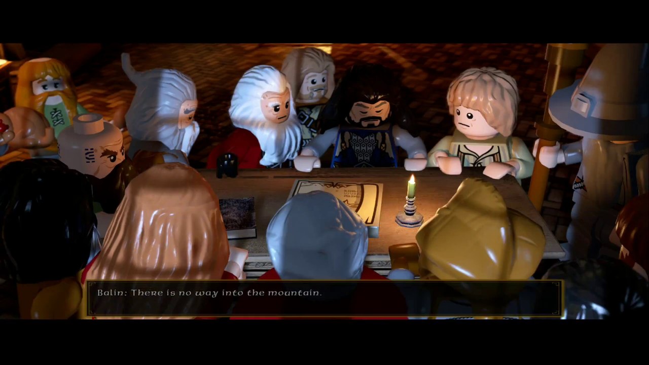 LEGO The Hobbit (PS4) Walkthrough Part 2 - An Unexpected Party[1080P]