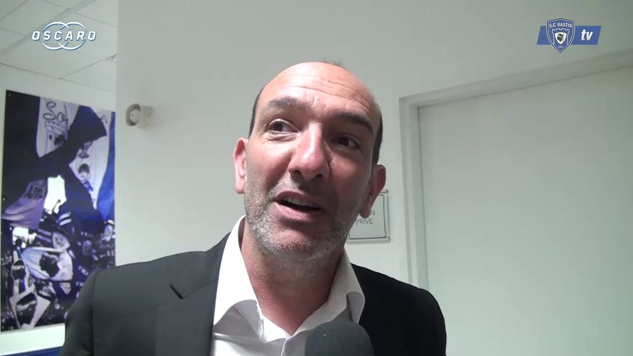 L1 / 2013-14 : Bastia 2-1 Ajaccio : Réaction de P-Marie Geronimi