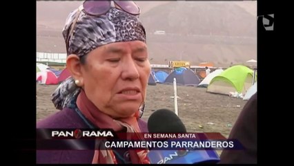Campamentos parranderos: diabluras en el sur durante Semana Santa