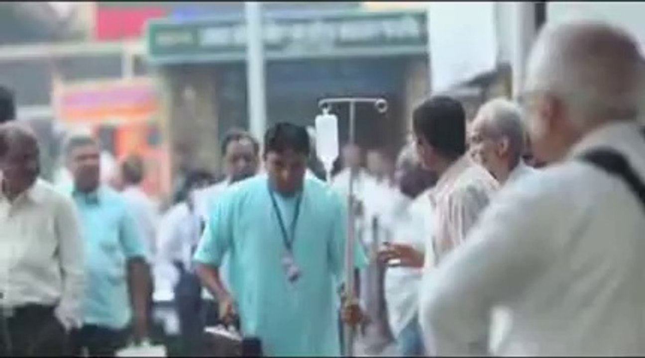 Working Patient at the Bus Stop
