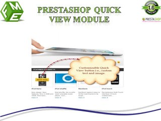 PrestaShop Quick View Plug-in by FMM