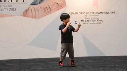 6 yaşındaki Japon çocuktan yo-yo şov- Tixtoks.com