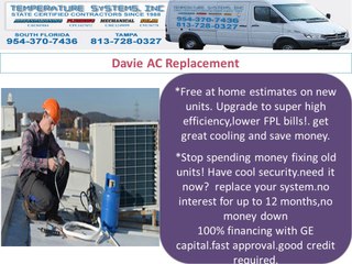 Pool Heater and AC Replacement Davie
