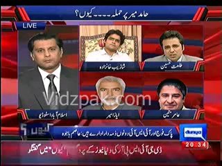 Unfortunate that Defense Ministry is silent & only DG ISPR protecting Army on Hamir Mir's Accusations :- Talat Hussain