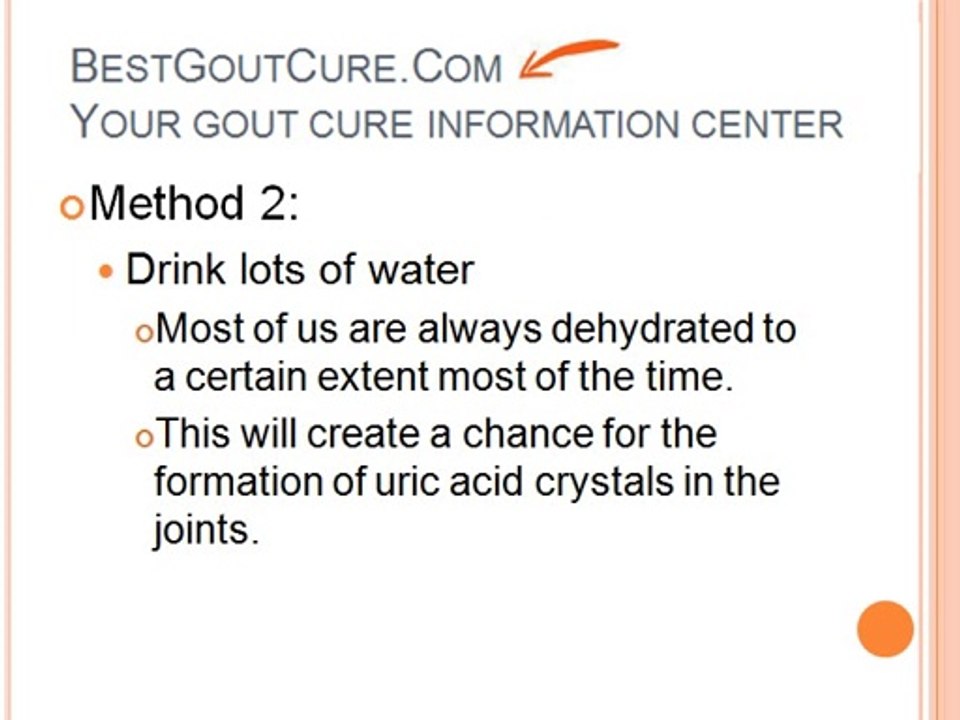 Cure gout attack with 3 natural gout cure methods at home