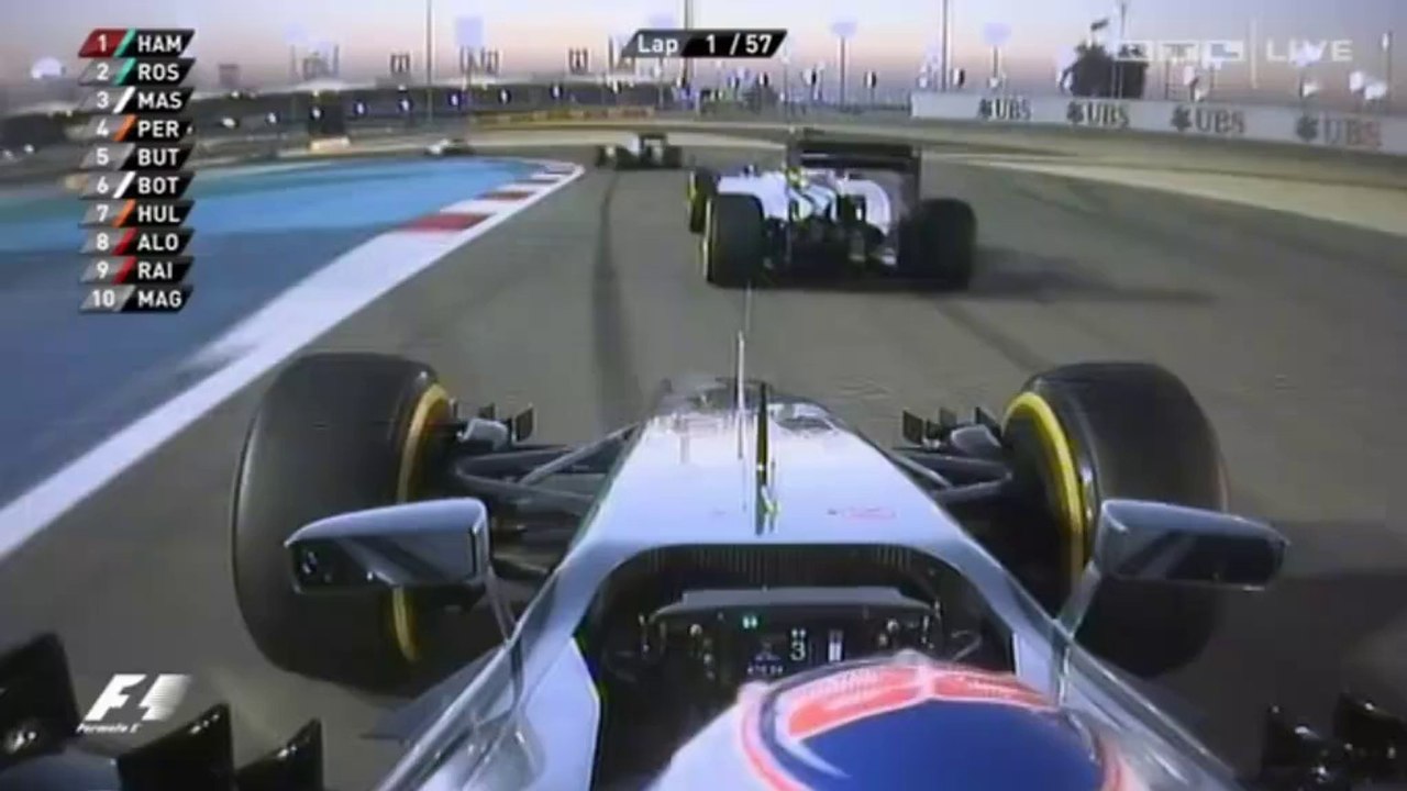 Départ du Grand prix de Bahrein 2014 de Formule 1