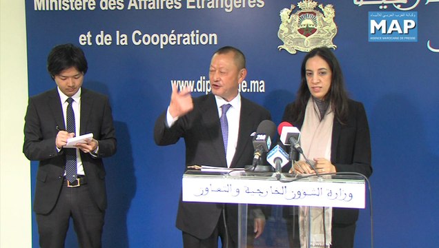 Bouaida reçoit le président de l'Association japonaise de l'Economie Africaine de Développement