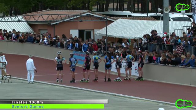 3 Pistes 2014 -Gujan Finale 1000m - Séniors Dames -
