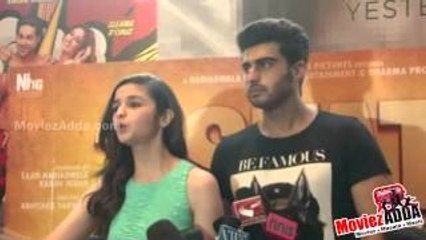 2 States | Alia Bhatt & Arjun Kapoor @ PVR Cinemas !