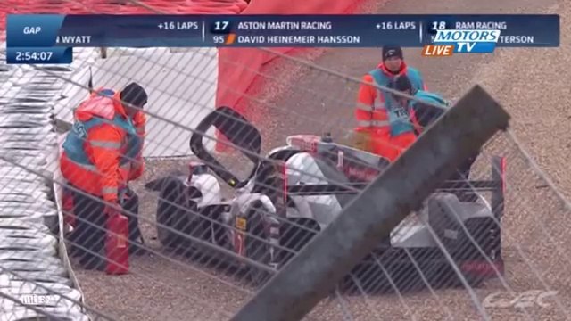 Fia Wec 2014 Silverstone Benoit Treluyer Huge crash and Retirement Extended
