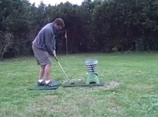 back yard golf practice range