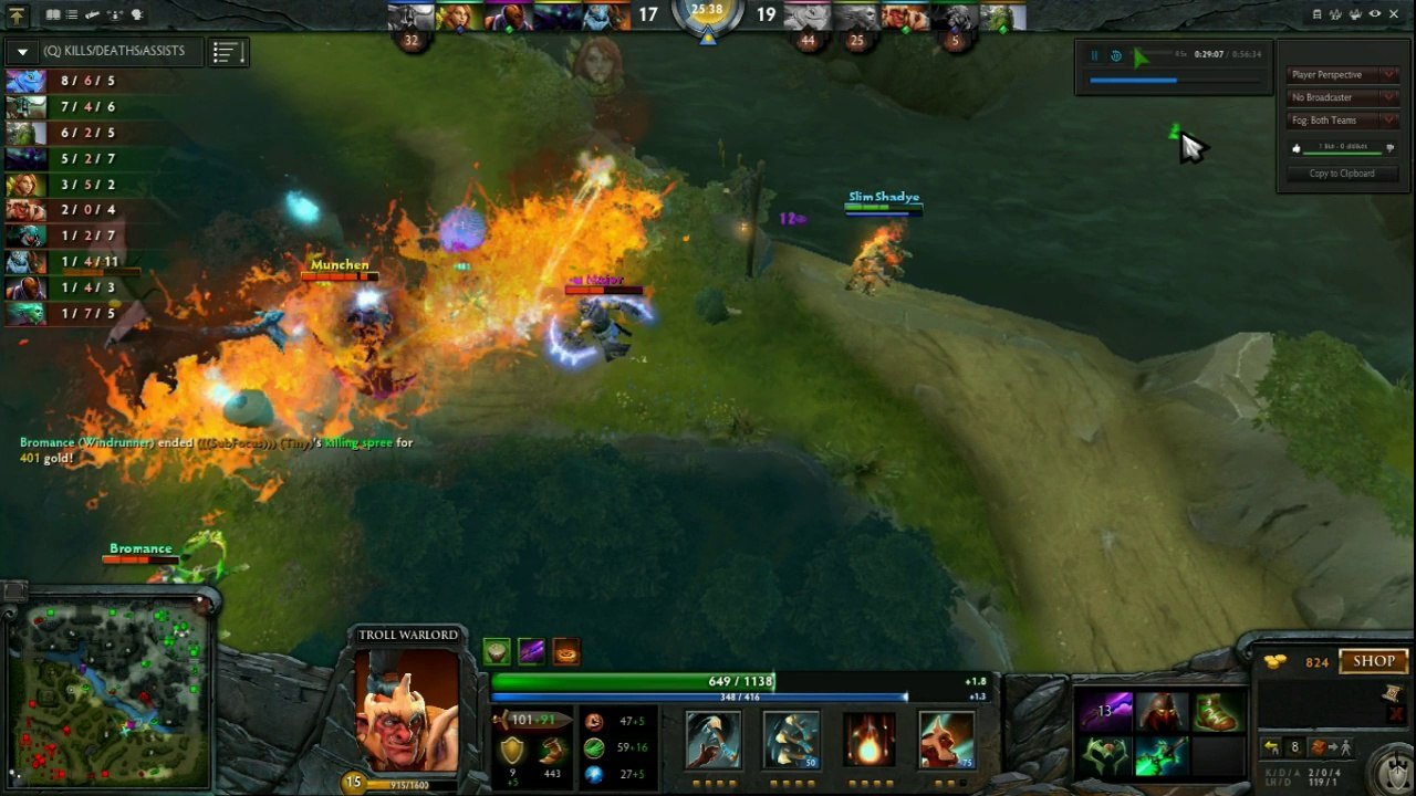 Dota 2 Gameplay: Troll 400 DMG