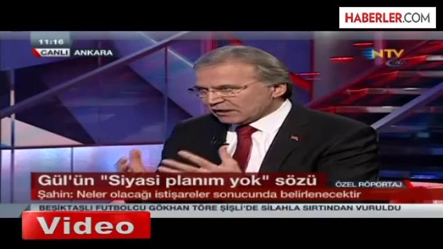 Mehmet Ali Şahin: 'Ak Parti'nin Cumhurbaşkanı Adayı Henüz Belli Değil'