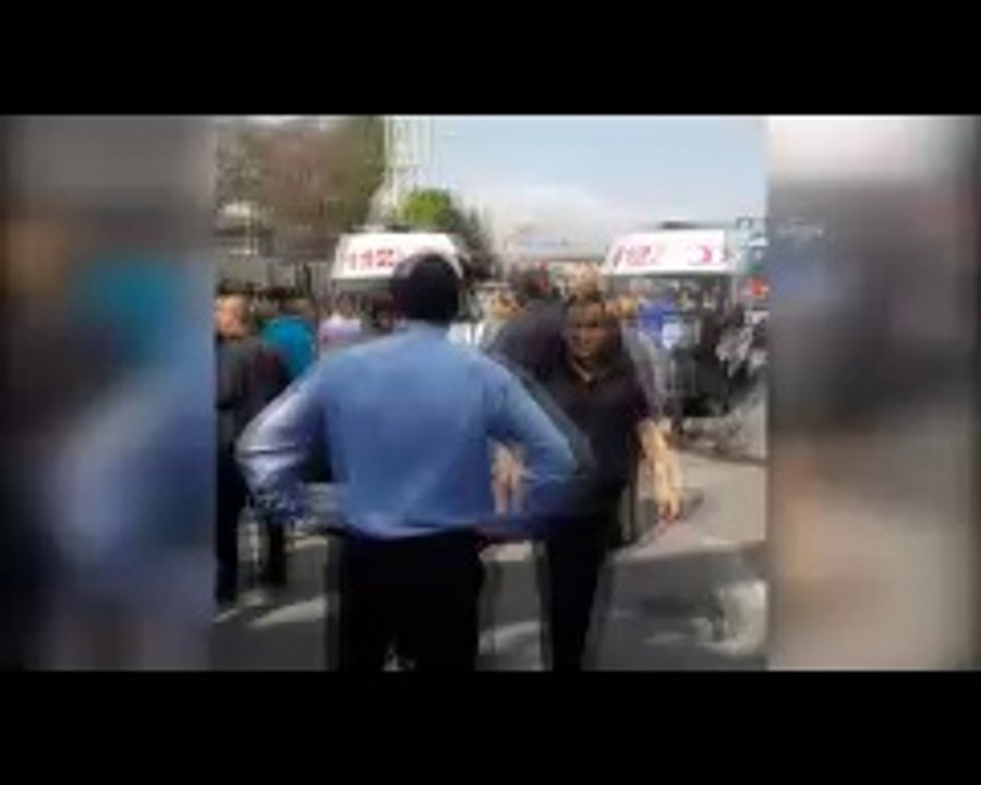 Otobüs kazası sonrası yaşananlar cep telefonuna yansıdı