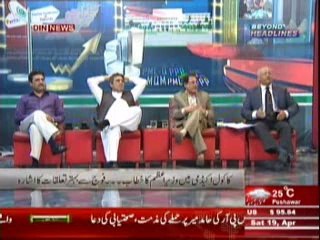 Beyond HeadLines (Kakul Academy Main Wazir e Azam Ka Khitab ... Fouj Se Behter Taluqat Ka Ishara) 19 April 2014 Part-2