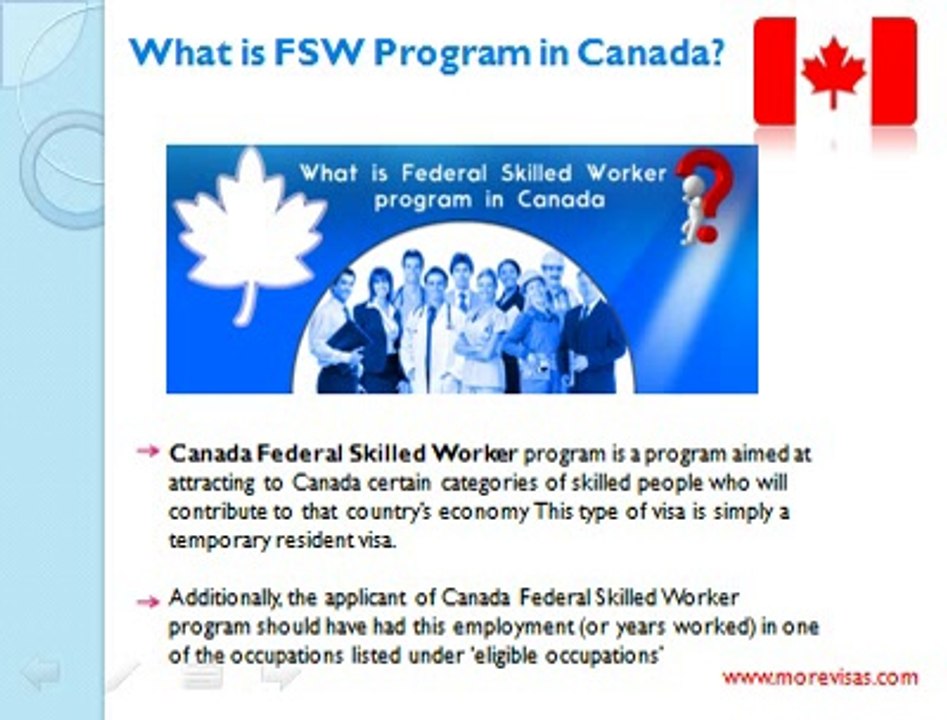 canada FSW program