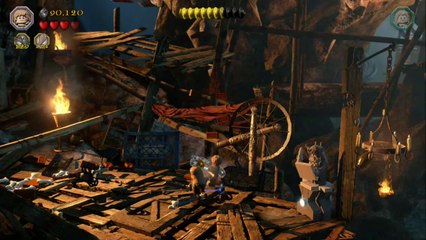 LEGO The Hobbit 100% Guide - Chapter 7 - Goblin Town (All Minikits)[720P]