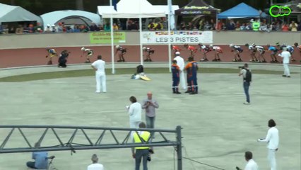 3 Pistes 2014 - Gujan  Finale 5000m à points - Juniors B Garçons -