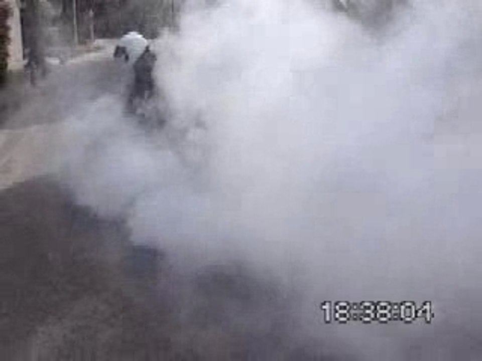 Moto: yamaha R1 burn de fou