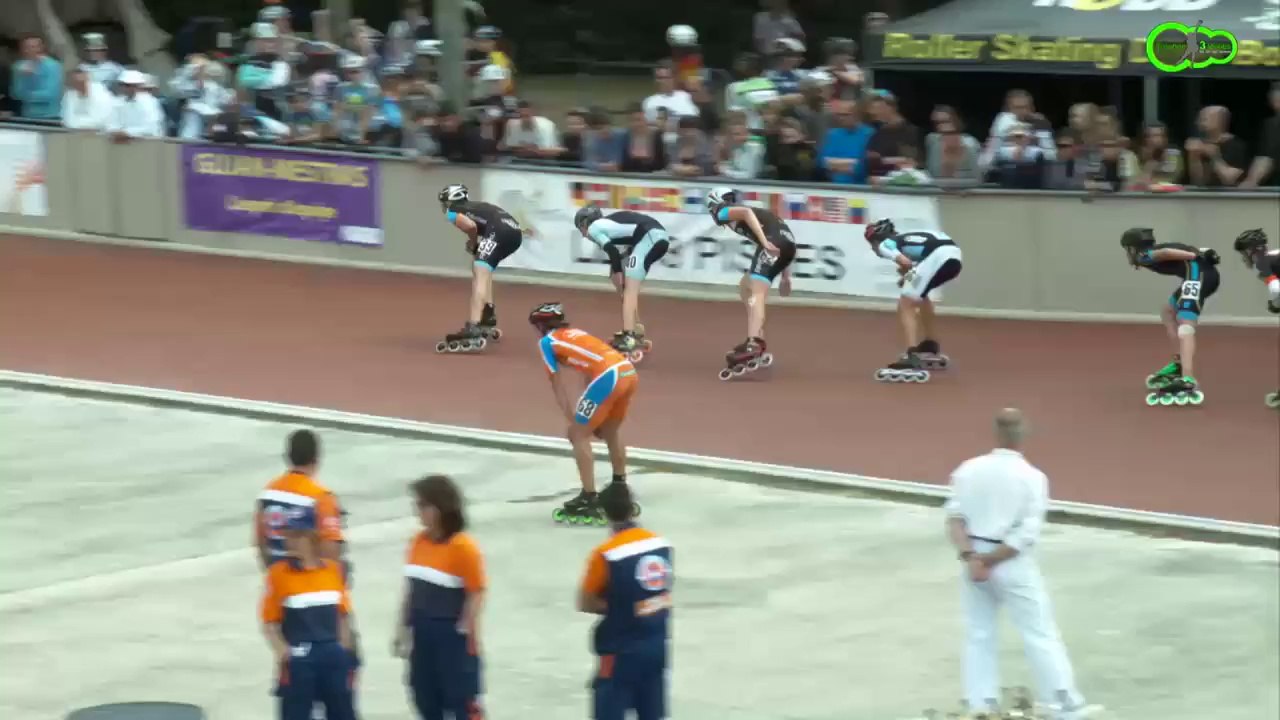 3 Pistes 2014/3 -Gujan  Finale 10 000m à points - Juniors A Garçons -