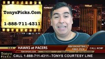 NBA Playoff Pick Game 2 Indiana Pacers vs. Atlanta Hawks Odds Prediction Preview 4-22-2014
