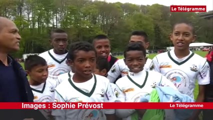 Tournoi du SC Morlaix. Madagascar : pour le foot et les tortues
