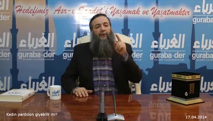 Kadın pantolon giyebilir mi