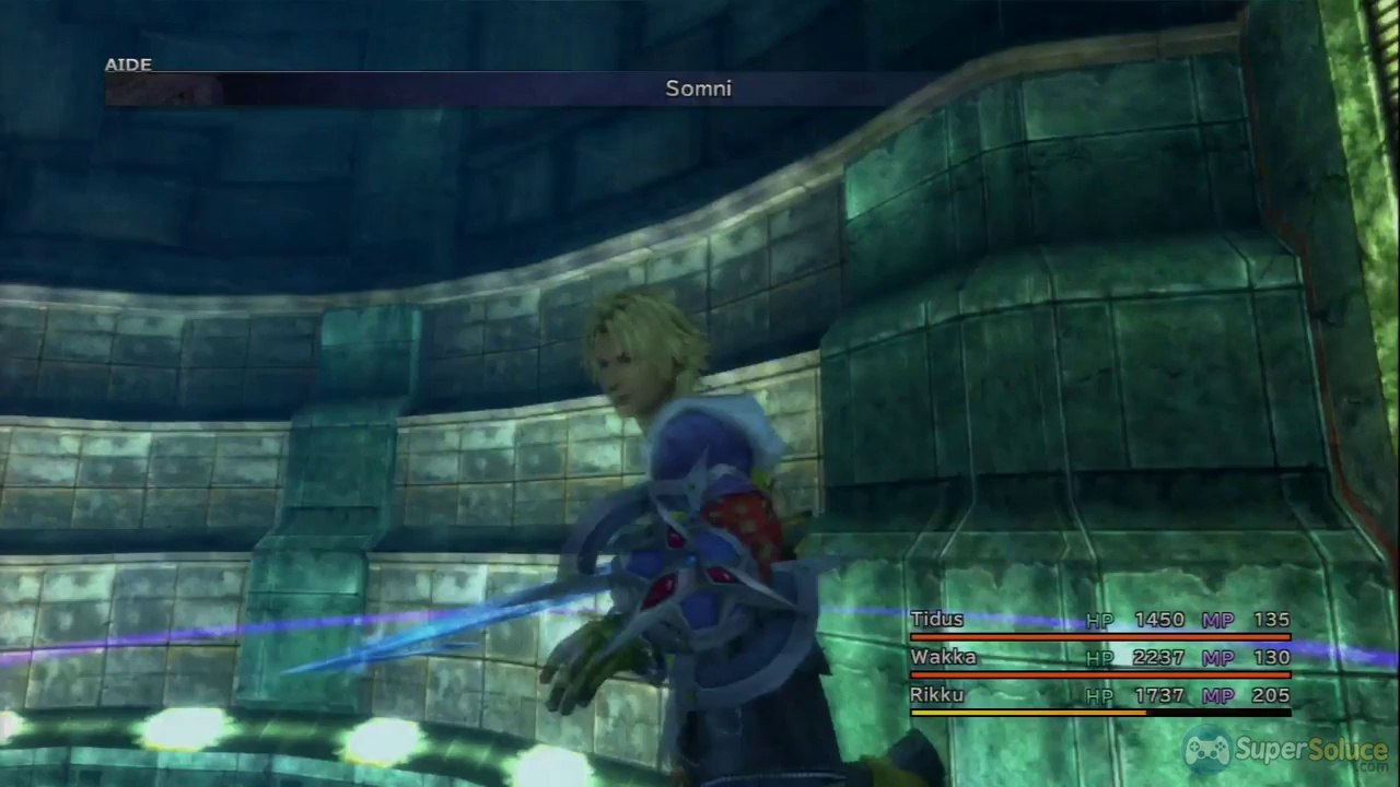 Final Fantasy X HD Remaster : Vaincre le boss Spectre d'Effray