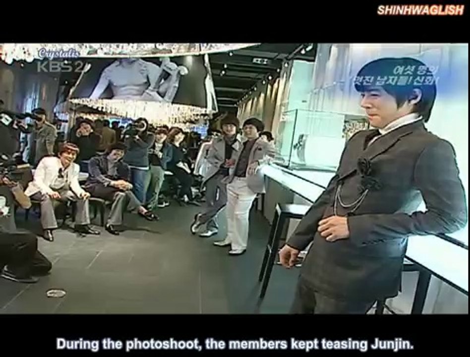 (Eng Sub) 071201 Shinhwa- K[Yu nye6@] Winter Story 07-08 Photoshoot Site