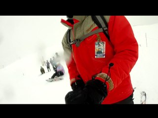 Last Ski Ride at Sunshine Village, Banff