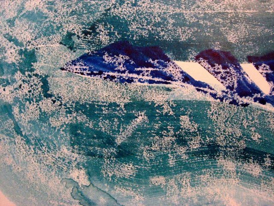 Méditation unité, encres de MODAVE, exposition Paris 2014