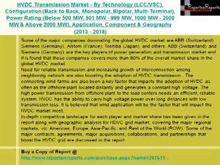 2018 HVDC Transmission Market Alternative Strategies